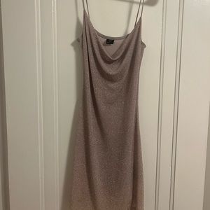 Purple sparkly dress